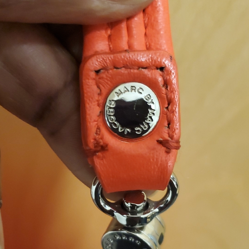 Marc Jacobs Bright Orange Crossbody Bag - Picture 10 of 11